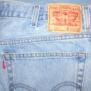 Levi's Comfort Fit 560 Jeans size 40 x 32